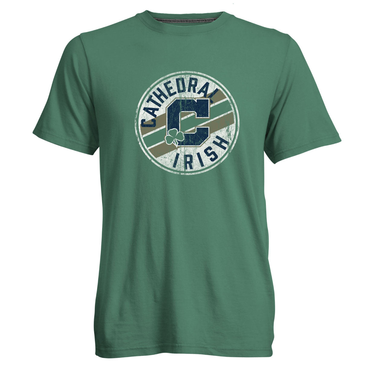 Cathedral Irish Circle Stripe Tee