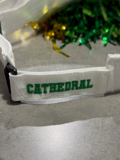 Cathedral Shamrock White Visor