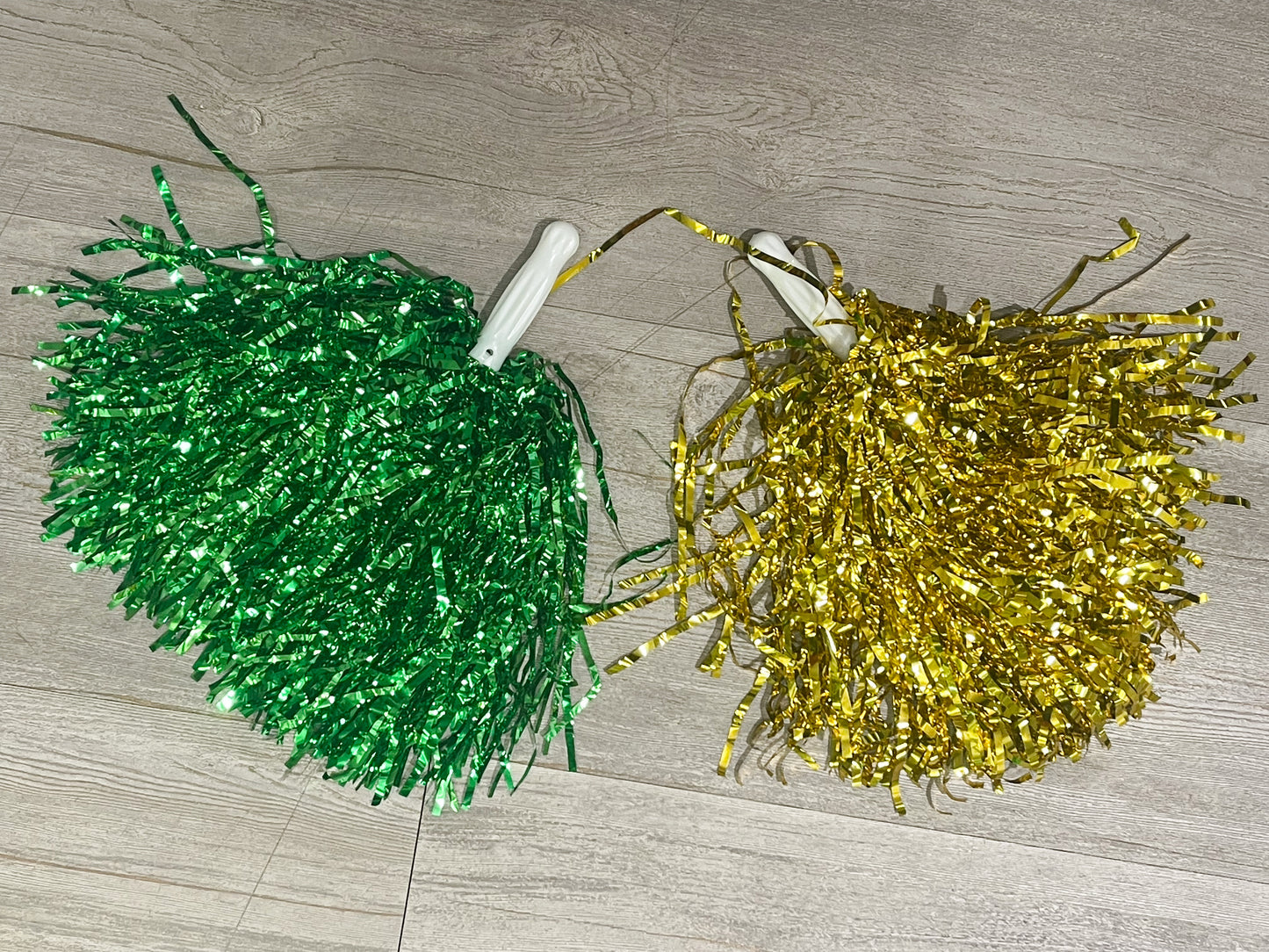 Metallic Pom Poms