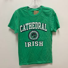 Load image into Gallery viewer, Cathedral Kelly Green Distressed Graphic T-shirt
