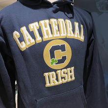 Load image into Gallery viewer, Navy Cathedral Circle Hamden Hoodie
