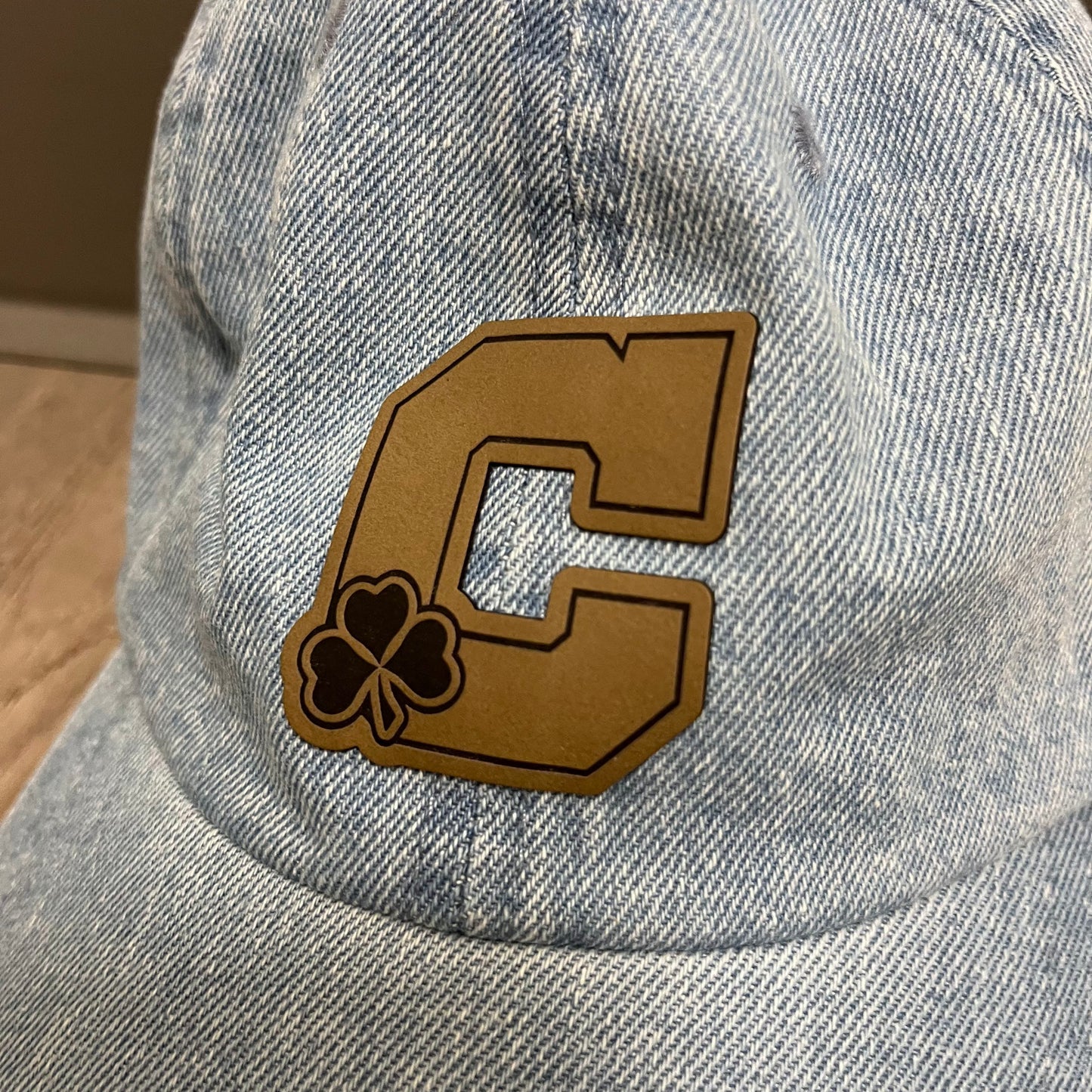 Denim Blue Block C Hat