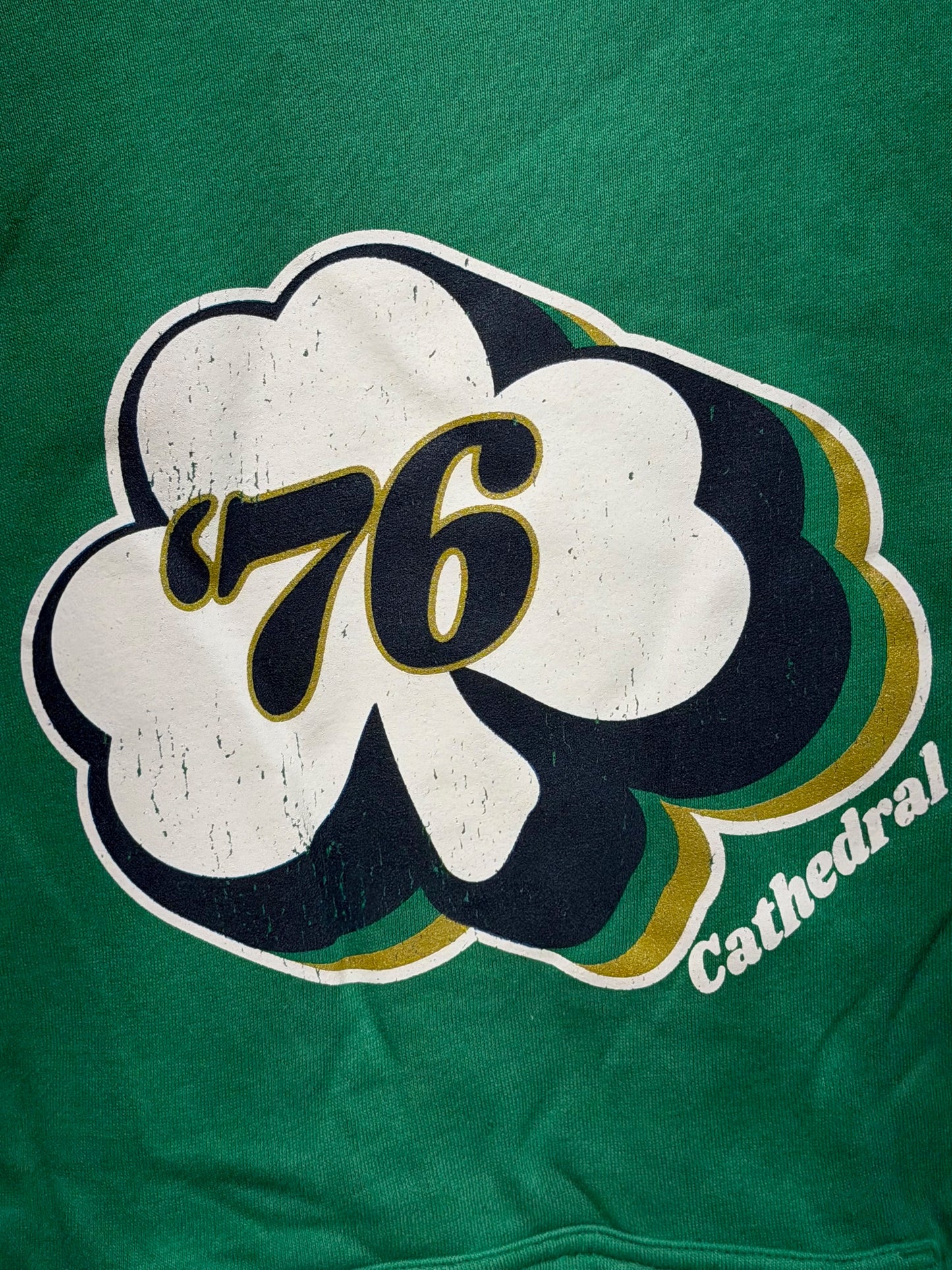 The ’76 Shamrock Hoodie – Kelly Green