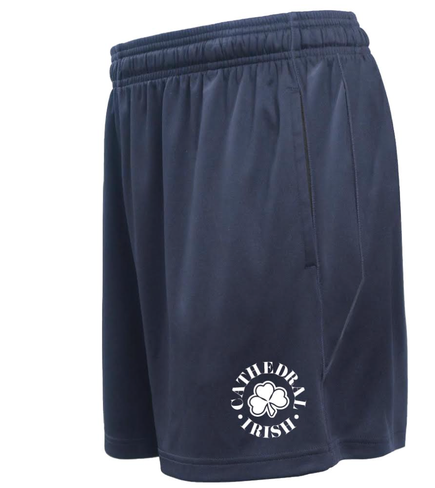 Cathedral Irish Navy Athletic Shorts | 5" Performance Shorts