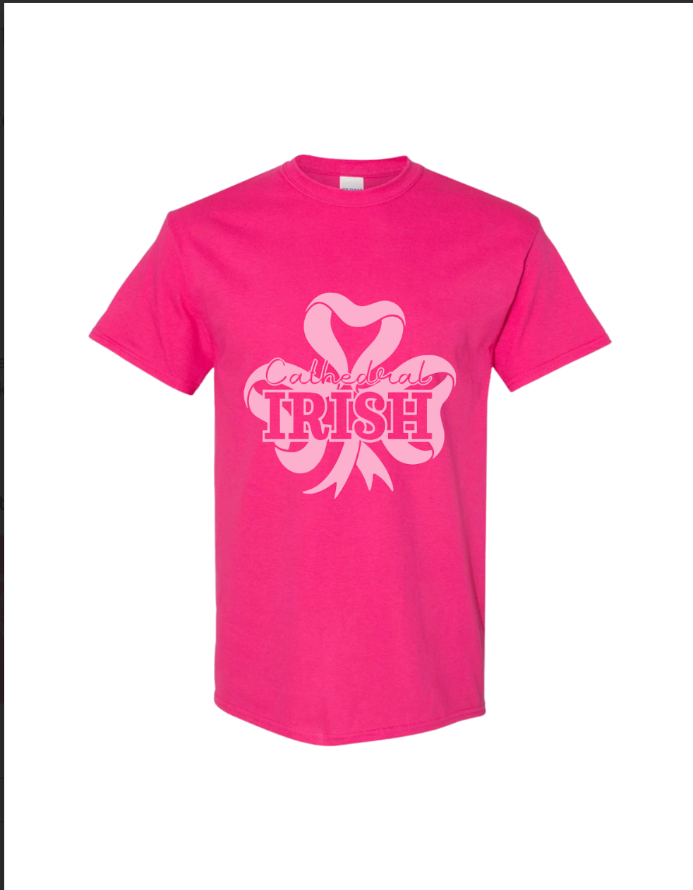 Cathedral Shamrock Pink-Out Tee