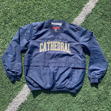 Load image into Gallery viewer, Cathedral Navy and Gold Windbreaker

