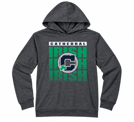 Youth Cathedral Irish Block C Hooded Tee