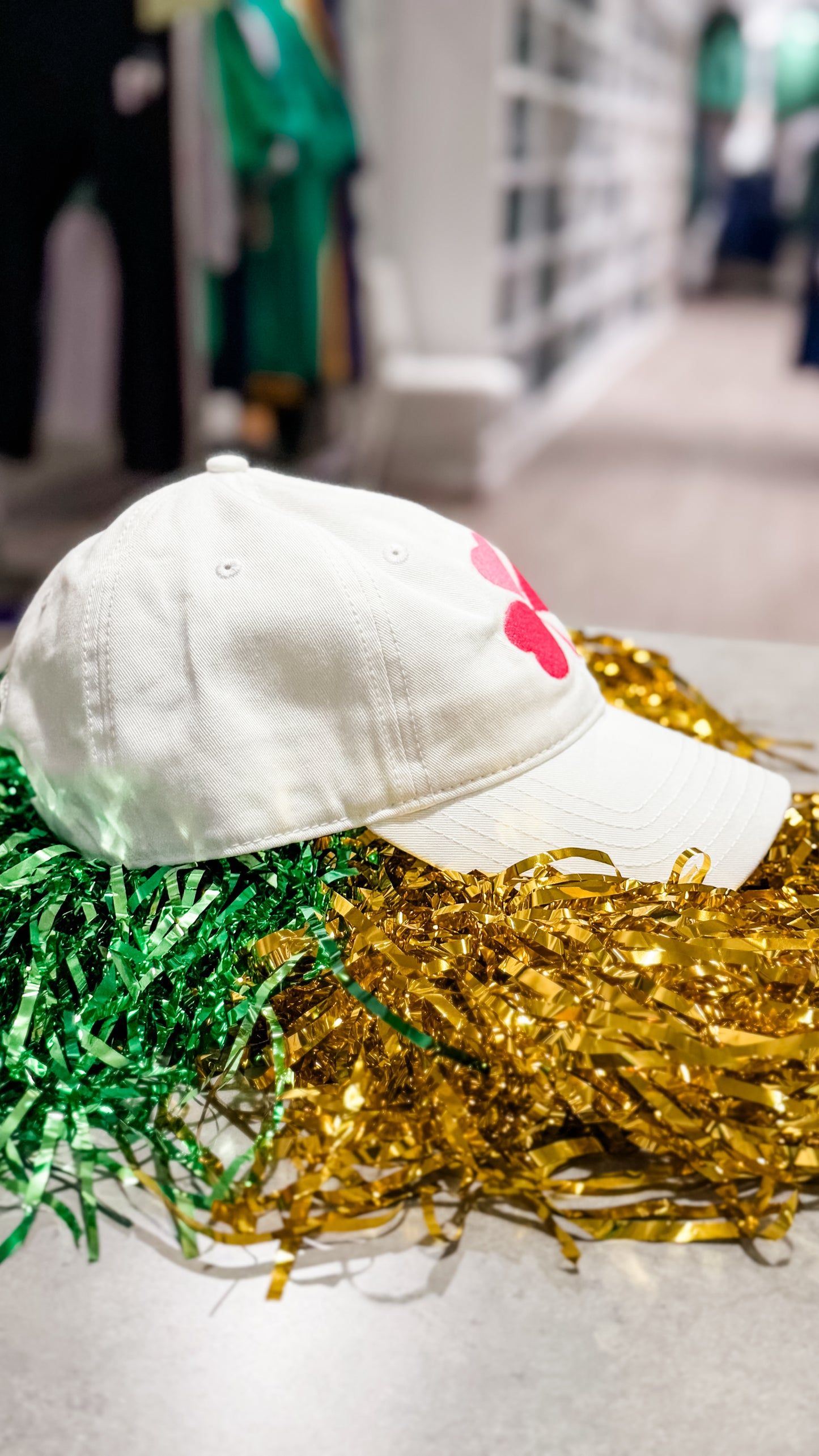 The Pink Shamrock Cap