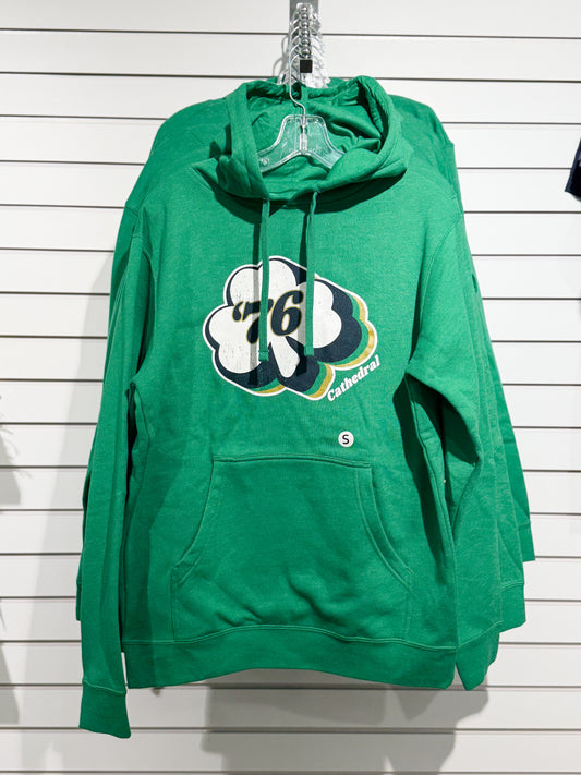 The ’76 Shamrock Hoodie – Kelly Green