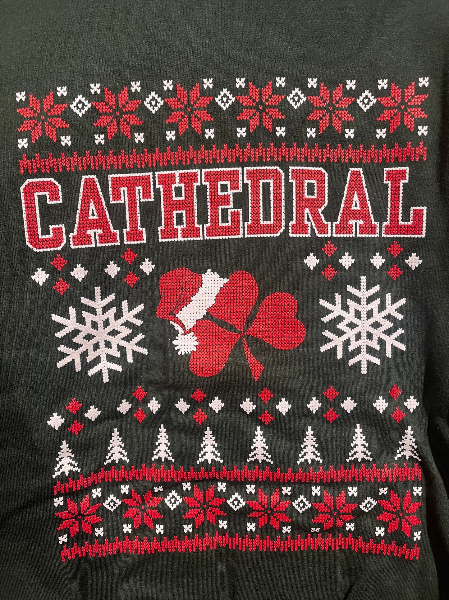 Cathedral Ugly Christmas Sweatshirt