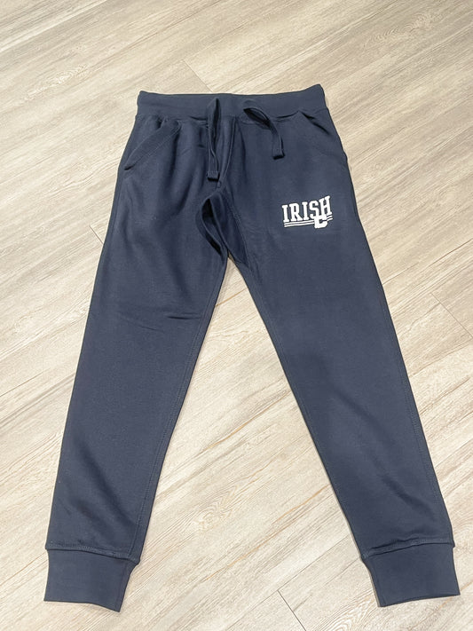 Navy Cathedral Joggers