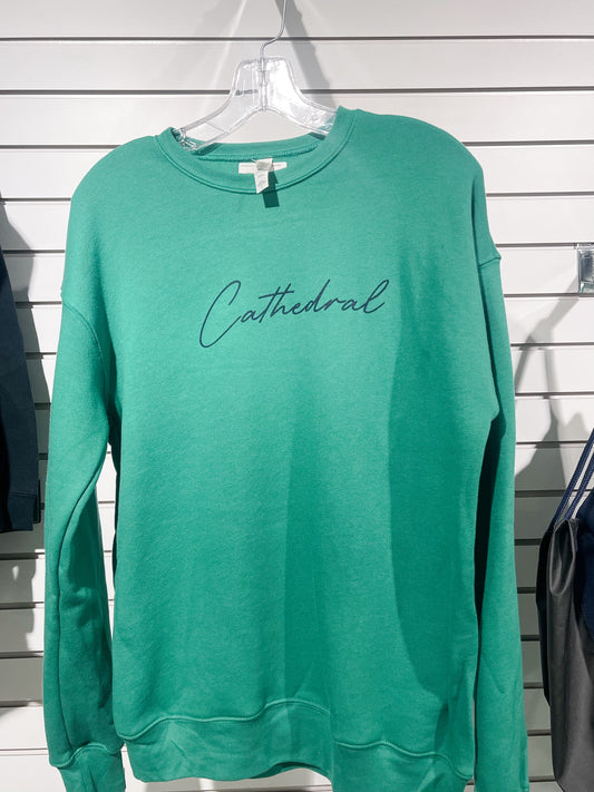 Cathedral Script Crewneck  Sweatshirt