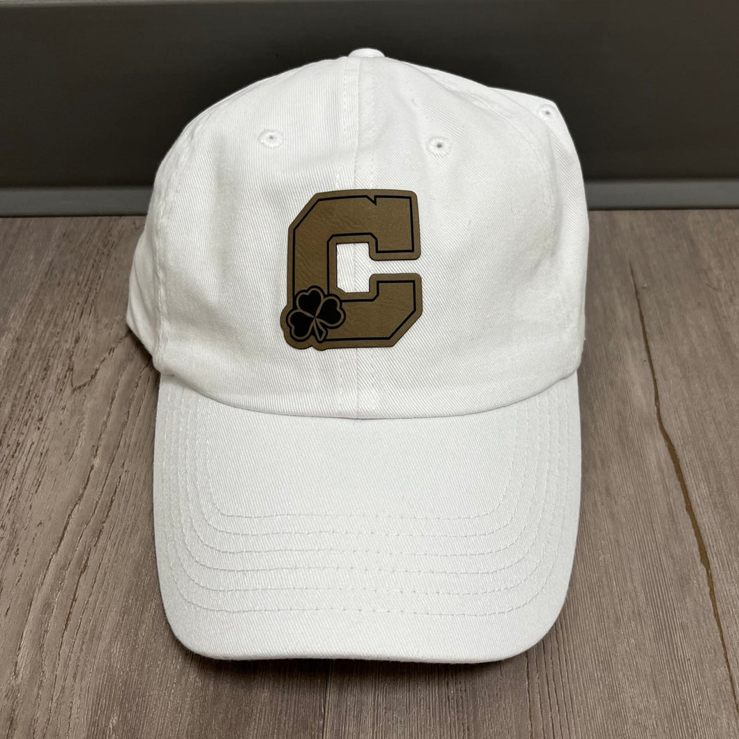 White Block C Hat