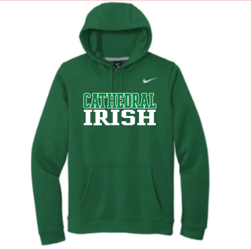 Nike Cathedral Irish Green Club Fleece Hoodie