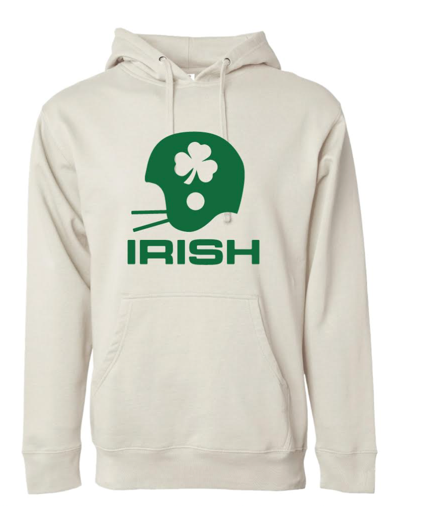 Cathedral Irish Football Helmet Hoodie