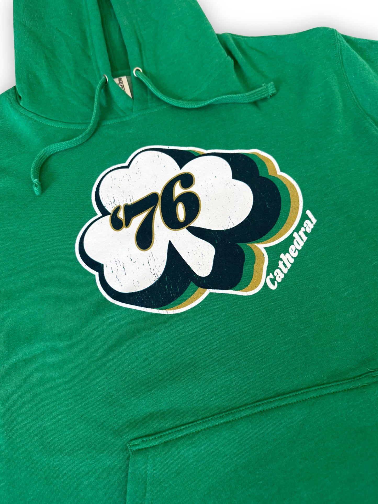 The ’76 Shamrock Hoodie – Kelly Green