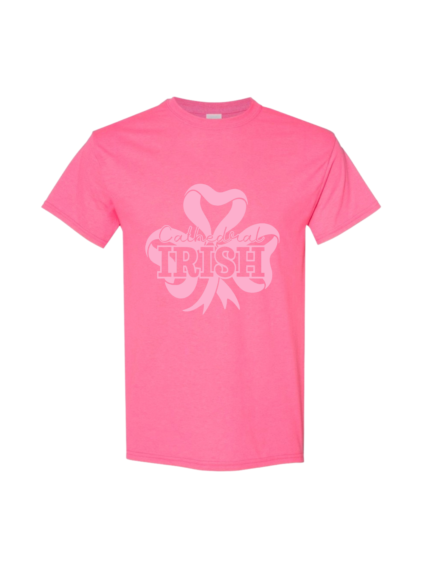 Cathedral Shamrock Pink-Out Tee
