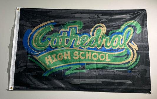 Justin Patten Artwork Outdoor Flag 3'x5'