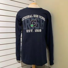 Load image into Gallery viewer, Navy Blue Ringspun Long Sleeve
