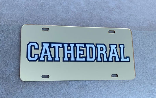 Laser License Plate