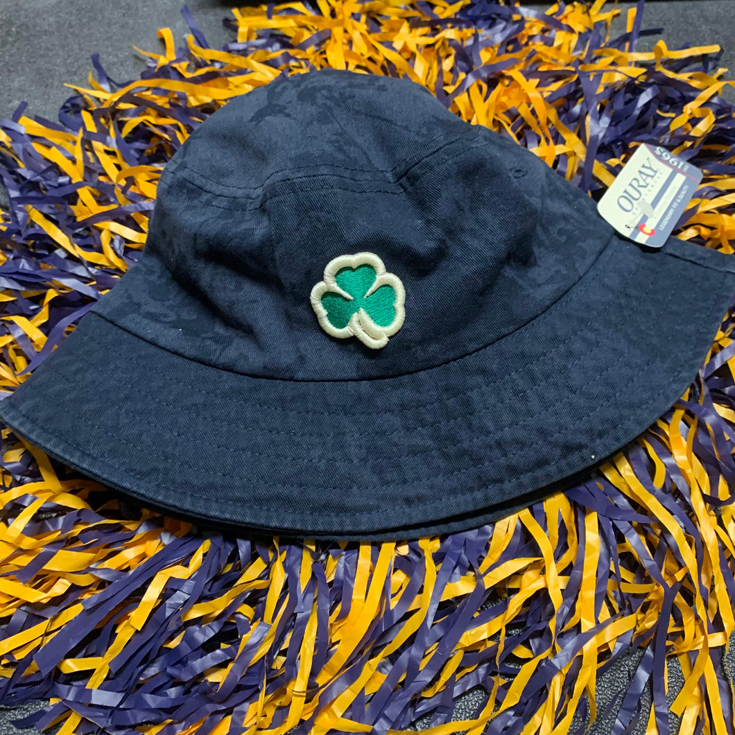 Navy Acid Wash Bucket Hat