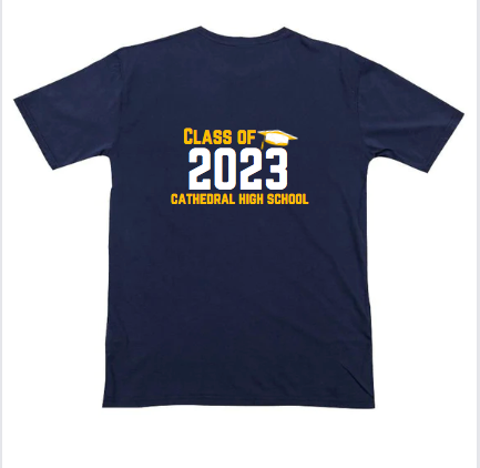 Navy Class of 2023 T-shirt