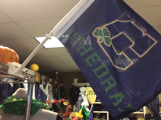 Cathedral Car Flag